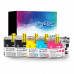 Brother LC203 Compatible Ink Cartridges 5 Color Set (2Black, 1Cyan, 1Magenta, 1Yellow)